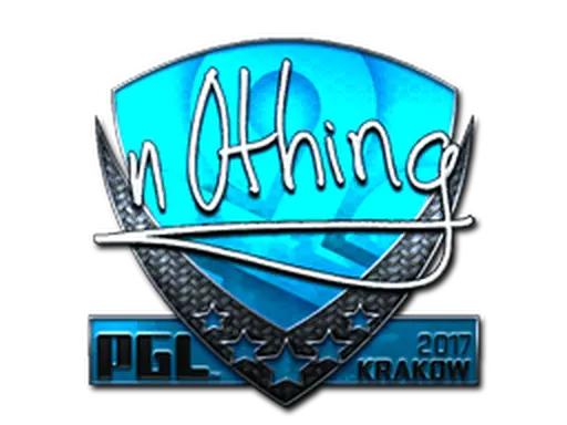 Sticker | n0thing (Foil) | Krakow 2017