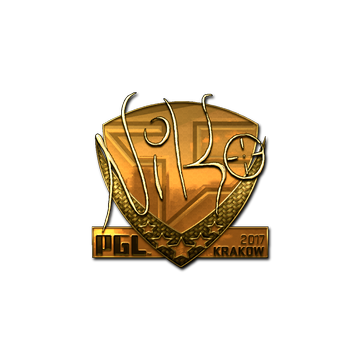 Sticker | NiKo (Gold) | Krakow 2017