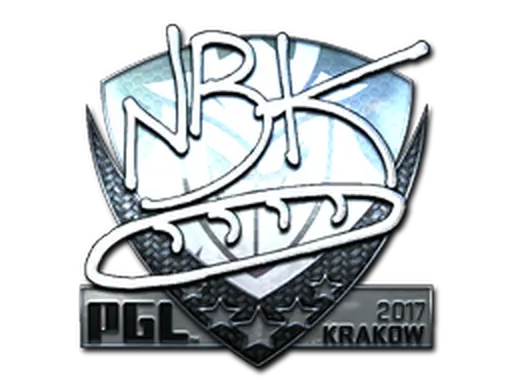 Sticker | NBK- (Foil) | Krakow 2017