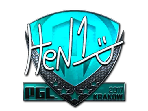 Sticker | HEN1 (Foil) | Krakow 2017