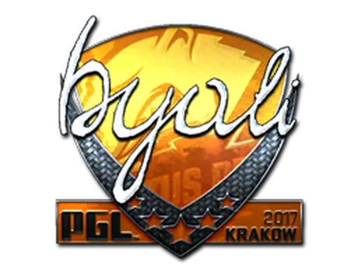 Sticker | byali (Foil) | Krakow 2017