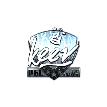 Sticker | keev (Foil) | Krakow 2017