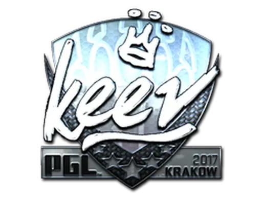 Sticker | keev (Foil) | Krakow 2017