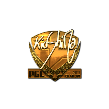 Sticker | kioShiMa (Gold) | Krakow 2017