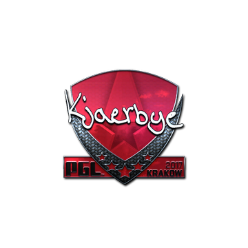 Sticker | Kjaerbye (Foil) | Krakow 2017