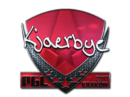 Sticker | Kjaerbye (Foil) | Krakow 2017