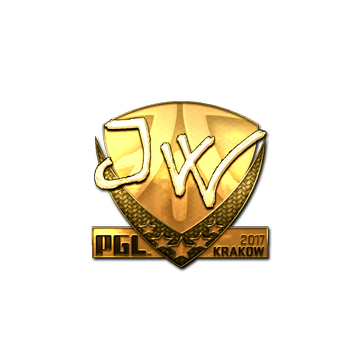 Sticker | JW (Gold) | Krakow 2017
