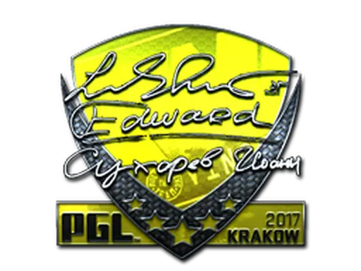 Sticker | Edward (Foil) | Krakow 2017
