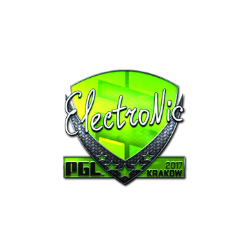 Sticker | electronic (Foil) | Krakow 2017