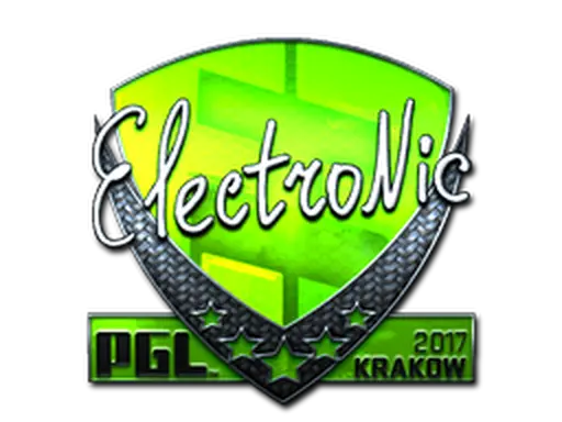 Sticker | electronic (Foil) | Krakow 2017