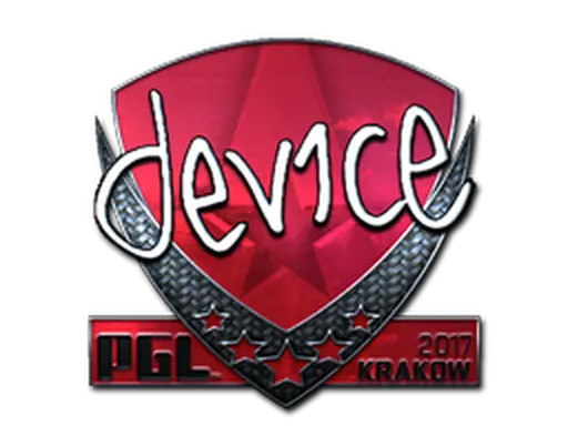 Sticker | device (Foil) | Krakow 2017