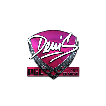 Sticker | denis (Foil) | Krakow 2017