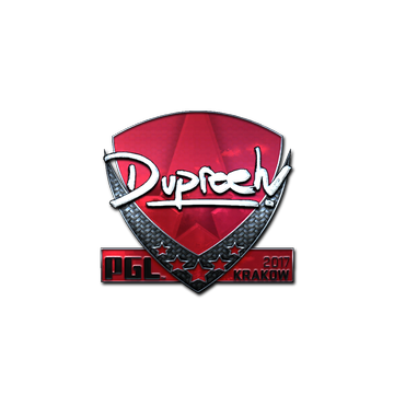 Sticker | dupreeh (Foil) | Krakow 2017