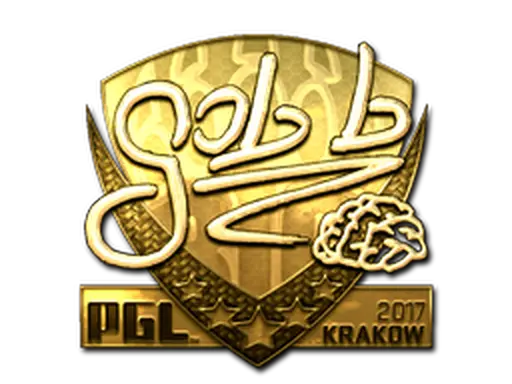 Sticker | gob b (Gold) | Krakow 2017