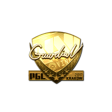 Sticker | GuardiaN (Gold) | Krakow 2017