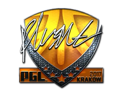 Sticker | flusha (Foil) | Krakow 2017