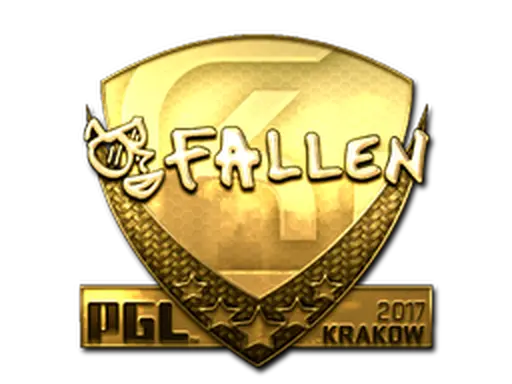 Sticker | FalleN (Gold) | Krakow 2017
