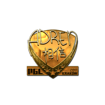 Sticker | AdreN (Gold) | Krakow 2017