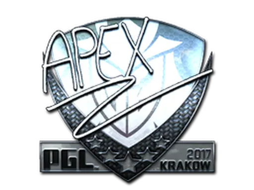 Sticker | apEX (Foil) | Krakow 2017
