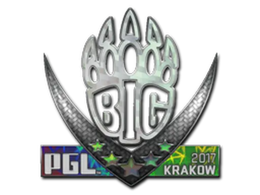 Sticker | BIG (Holo) | Krakow 2017