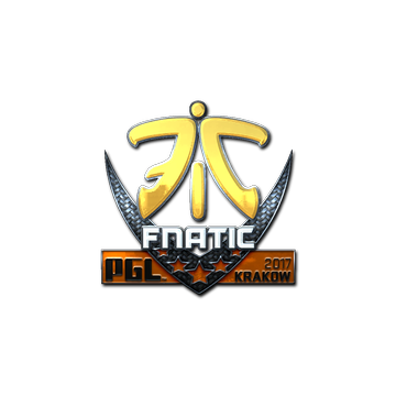 Sticker | Fnatic (Foil) | Krakow 2017
