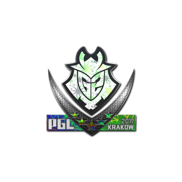 Sticker | G2 Esports (Holo) | Krakow 2017