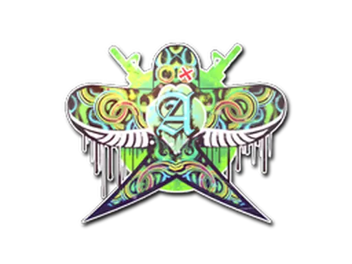 Sticker | Green Swallow