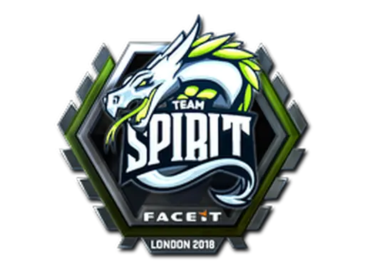Sticker | Team Spirit (Foil) | London 2018