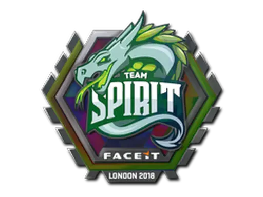 Sticker | Team Spirit (Holo) | London 2018