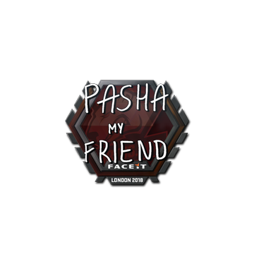 Sticker | pashaBiceps | London 2018