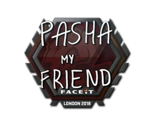 Sticker | pashaBiceps | London 2018