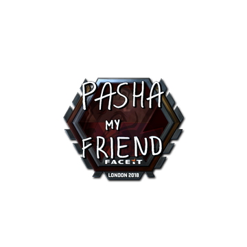 Sticker | pashaBiceps (Foil) | London 2018