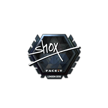 Sticker | shox (Foil) | London 2018