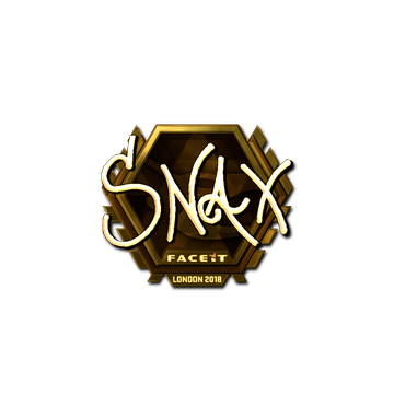 Sticker | Snax (Gold) | London 2018