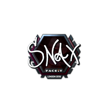 Sticker | Snax (Foil) | London 2018
