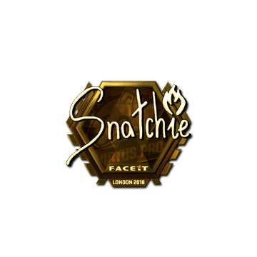 Sticker | snatchie (Gold) | London 2018