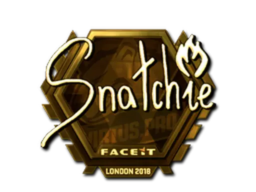 Sticker | snatchie (Gold) | London 2018