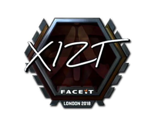 Sticker | Xizt (Foil) | London 2018