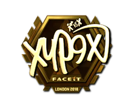 Sticker | Xyp9x (Gold) | London 2018