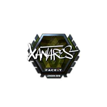 Sticker | XANTARES (Foil) | London 2018