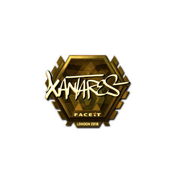 Sticker | XANTARES (Gold) | London 2018