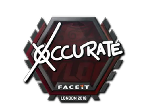 Sticker | xccurate | London 2018