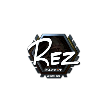 Sticker | REZ (Foil) | London 2018