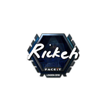 Sticker | Rickeh (Foil) | London 2018
