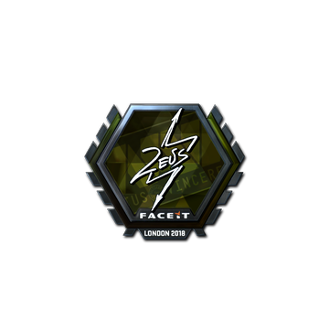 Sticker | Zeus (Foil) | London 2018