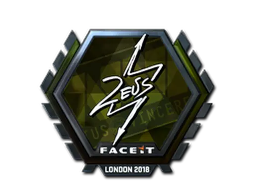 Sticker | Zeus (Foil) | London 2018