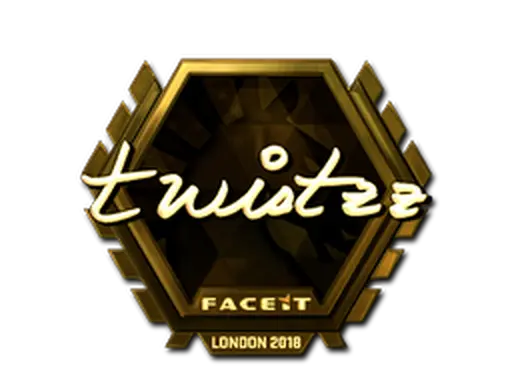 Sticker | Twistzz (Gold) | London 2018