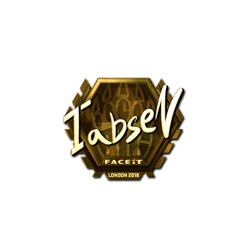 Sticker | tabseN (Gold) | London 2018