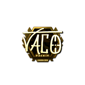 Sticker | TACO (Gold) | London 2018