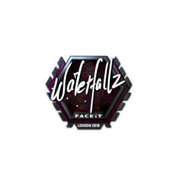 Sticker | waterfaLLZ (Foil) | London 2018